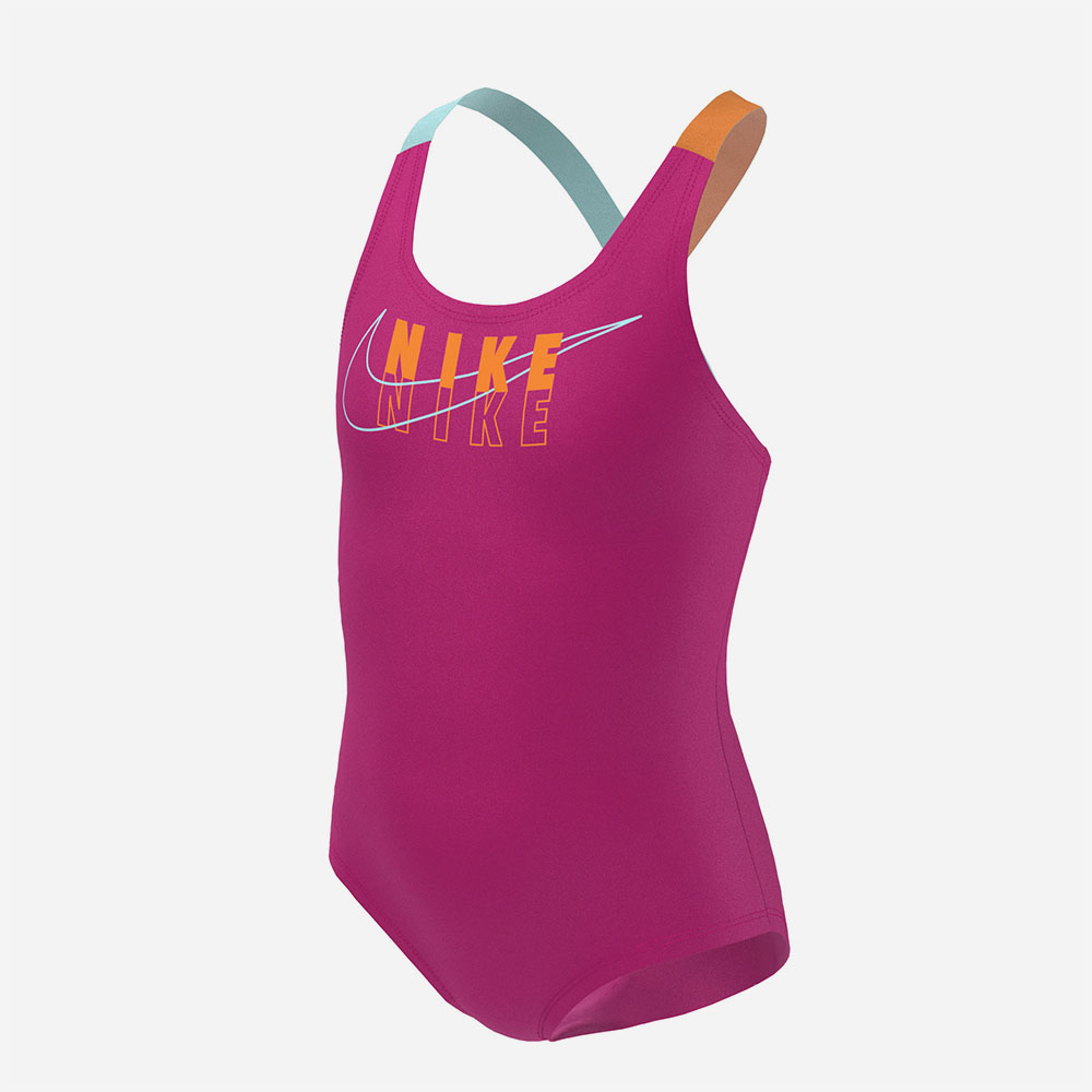 나이키스윔 여아동 리플렉트 로고 크로스백 원피스